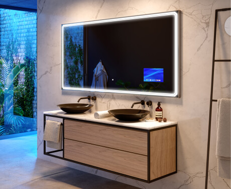 Miroir led salle de bain SMART L136 Apple #10