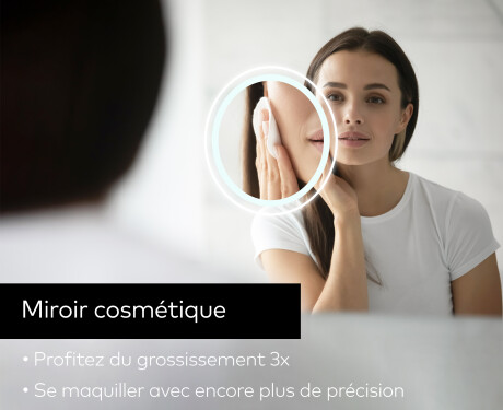 Smart Google Illumination LED Miroir Sur Mesure Eclairage Salle De Bain L02 #9