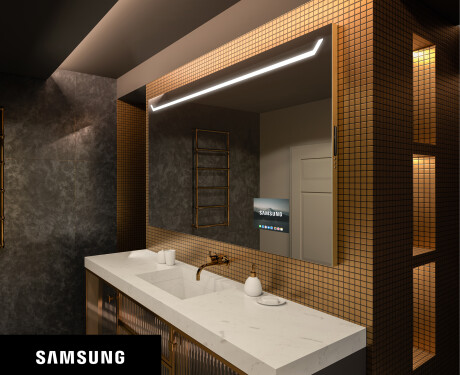 Miroir salle de bain LED SMART L128 Samsung #1