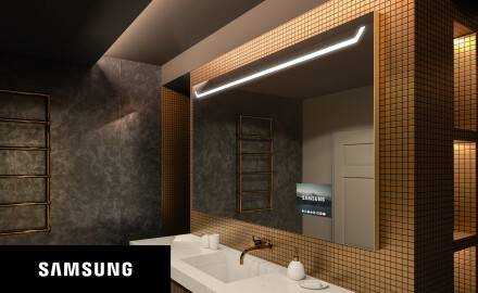 Miroir salle de bain LED SMART L128 Samsung