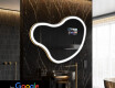 Miroir irrégulier salle de bain SMART N222 Google
