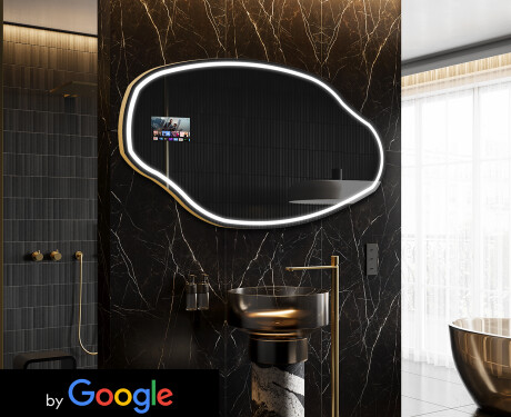 Miroir irrégulier salle de bain SMART O223 Google #1