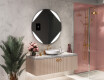 SMART Miroir salle de bain rond L114 Apple #11