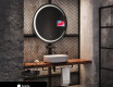 Miroir rond salle de bain SMART L156 Apple