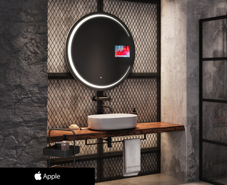 Miroir rond salle de bain SMART L156 Apple #1