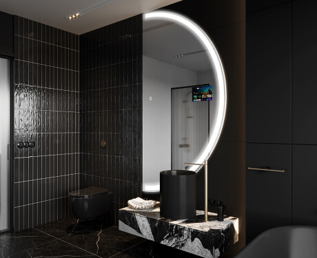 SMART Miroir salle de bain rond A222 Google #8