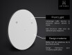 SMART Miroir salle de bain rond L76 Samsung #2