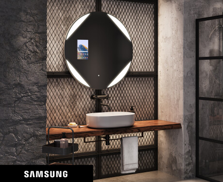 Miroir rond salle de bain SMART L114 Samsung