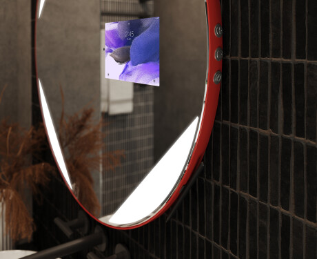 Miroir rond salle de bain SMART L114 Samsung #11