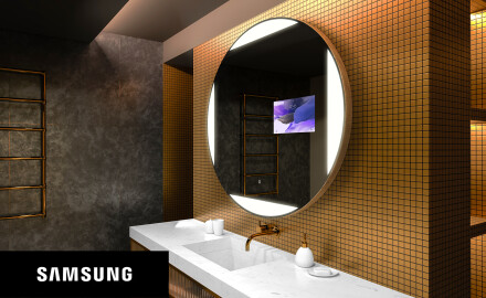 Miroir rond salle de bain SMART L116 Samsung