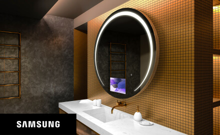 Miroir rond salle de bain SMART L153 Samsung