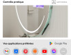 Miroir rond salle de bain SMART L156 Samsung #3