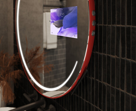 Miroir rond salle de bain SMART L156 Samsung #10