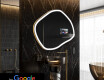 Miroir irrégulier salle de bain SMART R222 Google