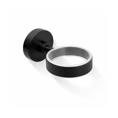 CLASSIC - Support pour tasse 80.003/003.1, porte-savon 80.004/004.1 / noir mat / * verre à commander séparément #1