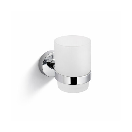 CLASSIC - Poignée avec tasse / chrome, verre mat #1