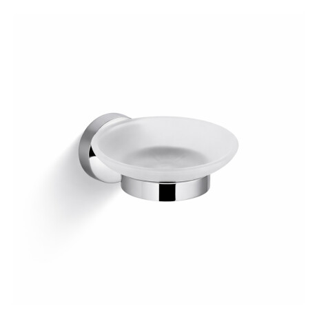 CLASSIC - Porte-savon / chrome, verre mat #1