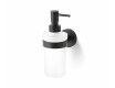 CLASSIC - Distributeur de savon liquide / verre dépoli / noir mat