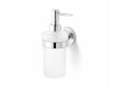 CLASSIC - Distributeur de savon liquide / verre dépoli / chrome