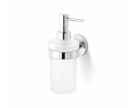 CLASSIC - Distributeur de savon liquide / verre dépoli / chrome