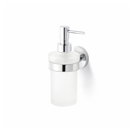 CLASSIC - Distributeur de savon liquide / verre dépoli / chrome #1