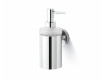 CLASSIC - Distributeur de savon liquide / boîtier métallique, verre dépoli / chrome