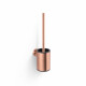 CLASSIC - Brosse de WC basse à suspendre / réservoir en métal, cartouche en plastique / rose doré brossé #1