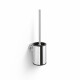 CLASSIC - Brosse de WC basse à suspendre / réservoir en métal, cartouche en plastique / chrome #1
