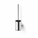 CLASSIC - Brosse de WC basse à suspendre / réservoir en métal, tête en silicone / chrome #1