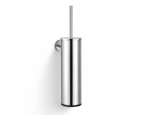 CLASSIC - Brosse de WC haute à suspendre / réservoir en métal, cartouche en plastique / chrome