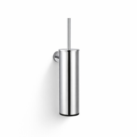 CLASSIC - Brosse de WC haute à suspendre / réservoir en métal, cartouche en plastique / chrome #1