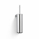CLASSIC - Brosse de WC haute à suspendre / réservoir en métal, cartouche en plastique / chrome #1
