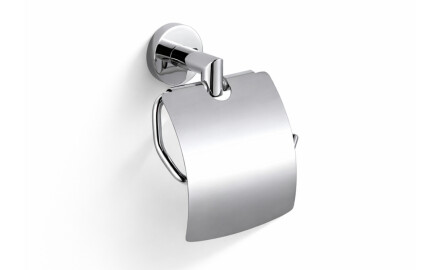 CLASSIC - Porte-papier toilette / avec cache / chromé