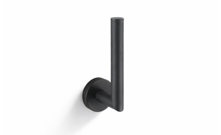 CLASSIC - Support pour rouleau de papier toilette de rechange / noir mat