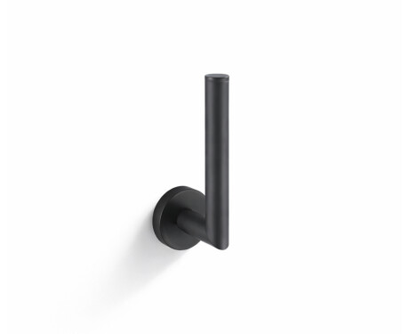 CLASSIC - Support pour rouleau de papier toilette de rechange / noir mat