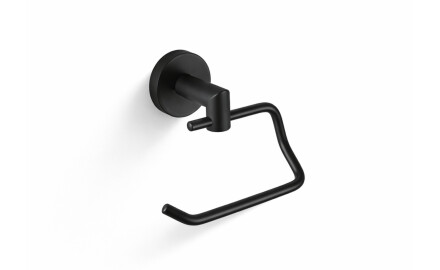 CLASSIC - Porte-papier toilette / sans cache / noir mat