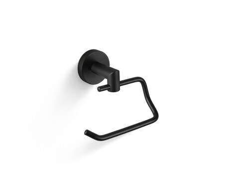 CLASSIC - Porte-papier toilette / sans cache / noir mat