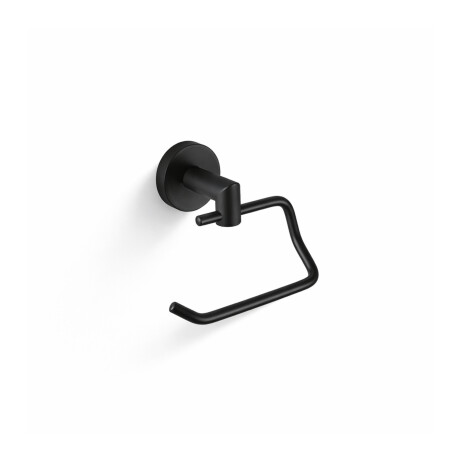 CLASSIC - Porte-papier toilette / sans cache / noir mat #1