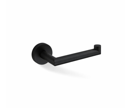 CLASSIC - Porte-papier toilette / sans cache / noir mat