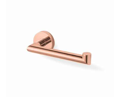 CLASSIC - Porte-papier toilette / sans cache / rose doré brillant