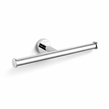 CLASSIC - Porte-rouleaux pour deux rouleaux de papier toilette / sans cache / chromé #1