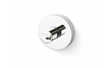 CLASSIC - Support avec rosace pour étagères en verre 07.80160/50/40/30 - 2 pièces / chrome