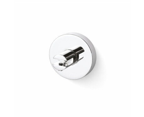 CLASSIC - Support avec rosace pour étagères en verre 07.80160/50/40/30 - 2 pièces / chrome