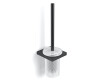 KOBE - Brosse de WC suspendue / noir mat