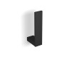KOBE - Support pour rouleau de papier toilette de rechange / noir mat