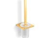 MILANO - Brosse de WC suspendue / doré brillant