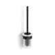 MEGAN - Brosse de WC suspendue / noir mat #1