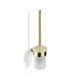 MEGAN - Brosse de WC suspendue / or champagne brossé #1