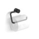 MEGAN - Porte-papier toilette / mobile, sans cache / noir mat #1