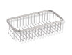 Panier 30 x 14 x 9 / acier brossé